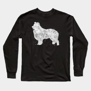 Border collie dog Long Sleeve T-Shirt